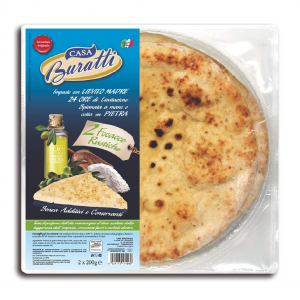 FRESH FOCACCIA GR. 200 X 2 - CM 25